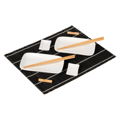 Набор для сервировки суши Tokyo (10 предметов), черный-0