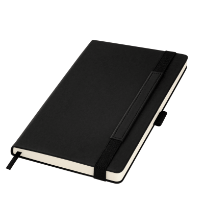 Ежедневник Альфа (Alpha) недатированный, черный/черный-2