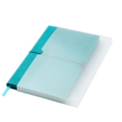 Ежедневник Ин Велюр (In Velour) недатированный, бирюзовый-6
