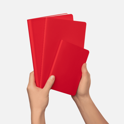 Ежедневник Spark mini A6 недатированный, красный-12