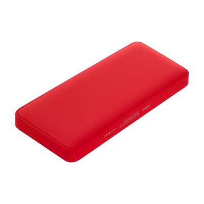 Внешний аккумулятор с подсветкой Ancor Plus 10000 mAh, красный-2