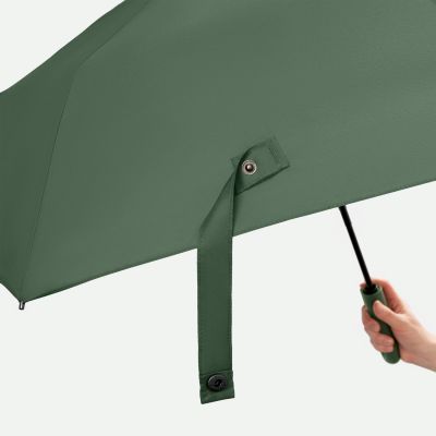 Зонт складной Azimut, зеленый-5