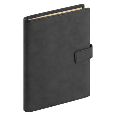 Ежедневник-портфолио Royal NEO недатированный в подарочной коробке, черный-5