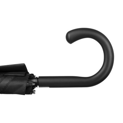 Зонт-трость с квадратным куполом Mistral, черный-7