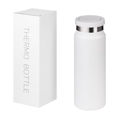 Термобутылка вакуумная герметичная Allegra, белая-14