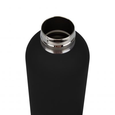 Термобутылка вакуумная герметичная Prima, черная-3