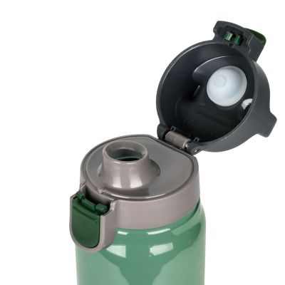 Бутылка для воды Aqua, зеленая-6