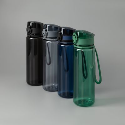 Бутылка для воды Como, черная-11