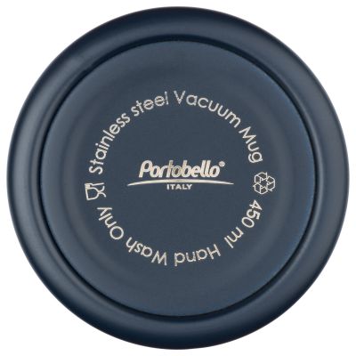 Термокружка вакуумная герметичная Baleo, синяя-3