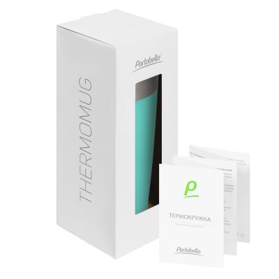 Термокружка вакуумная Crown, аква-5