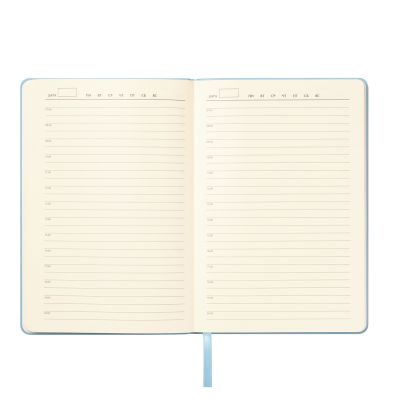 Ежедневник Verona недатированный, голубой-7