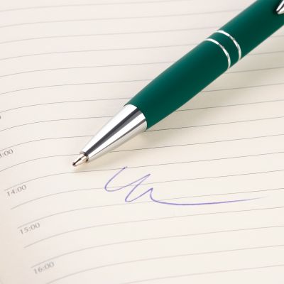 Шариковая ручка Comet NEO, зеленая-4