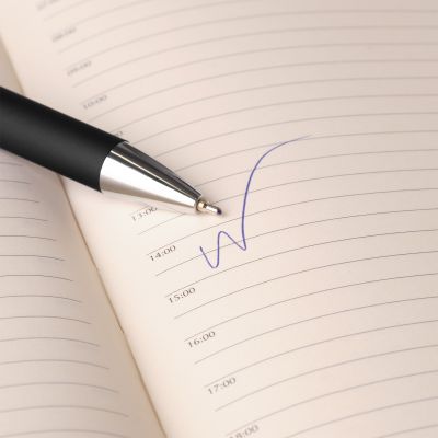 Шариковая ручка Легато (Legato), черная-4