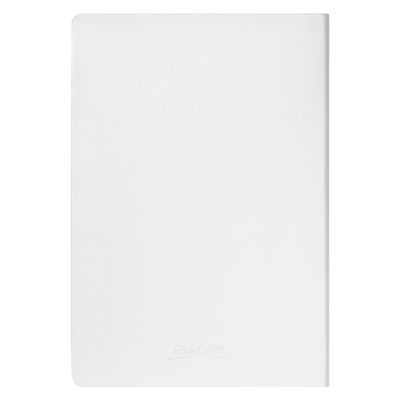 Ежедневник Galaxy недатированный, гибкая обложка, срез голограф. фольга, белый-4