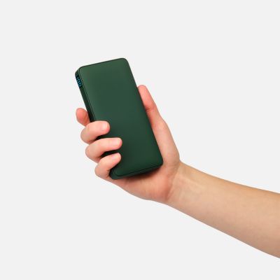 Внешний аккумулятор с подсветкой Анкор Плюс PD (Ancor PD Plus) 10000 mAh, зеленый-7