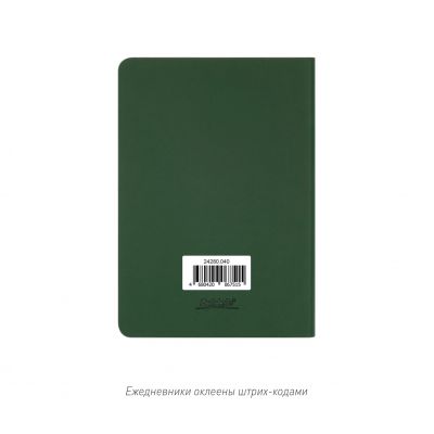 Ежедневник Spark mini A6 недатированный, зеленый-10