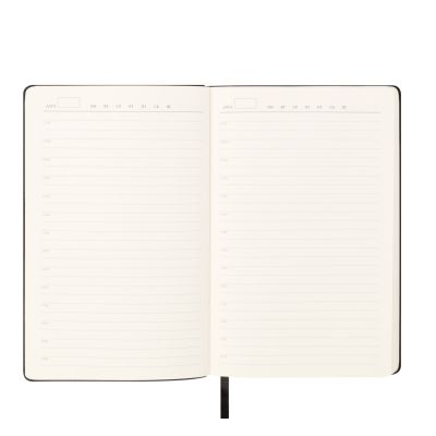 Ежедневник Alpha City недатированный, черный (без упаковки, без стикера)-11