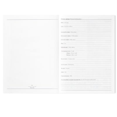 Ежедневник Birmingham недатированный без календаря, пепельный металлик (с лого AvD)-4