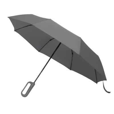 Зонт складной Азимут (Azimut), серый-0