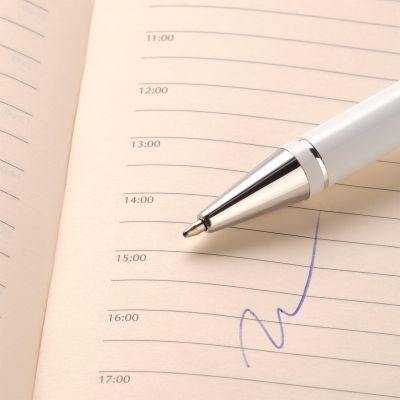 Шариковая ручка Regatta, белая-4