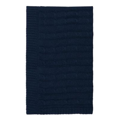 Плед Fado вязаный, синий (без подарочной коробки)-3