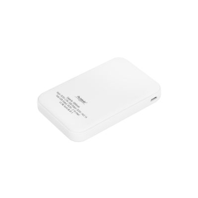 Внешний аккумулятор с подсветкой Старлайт PB (Starlight PB) 5000 mAh, белый-2