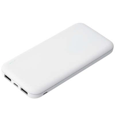 Внешний аккумулятор с подсветкой Люче (Luce) 10000 mAh, белый-0