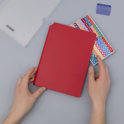 Ежедневник Molto недатированный, красный-10