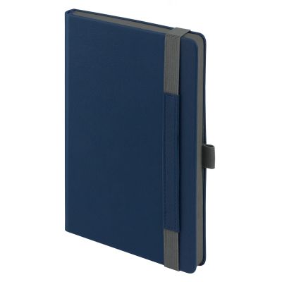 Ежедневник Marseille soft touch недатированный, синий-2