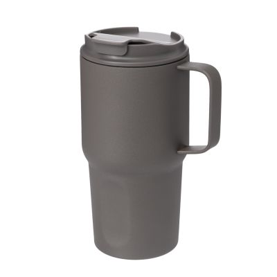 Термокружка вакуумная Aventura, серая-4