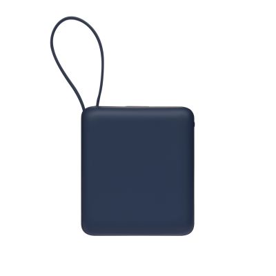 Внешний аккумулятор с подсветкой Риттер PD (Ritter PD) 10000mAh с функцией беспроводной зарядки 15W, синий-6