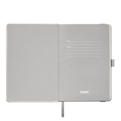 Ежедневник Alpha недатированный, серебро/серый-7