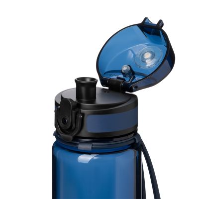 Бутылка для воды Como, синяя-6
