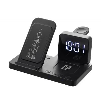 Зарядная станция с часами 4в1 15W Magnum-10