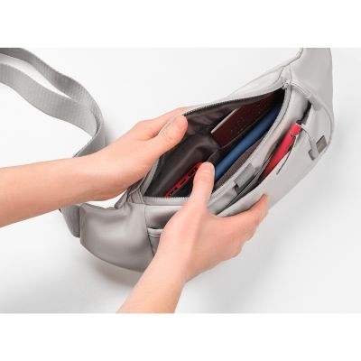 Поясная сумка Бостон (Boston), серый-4