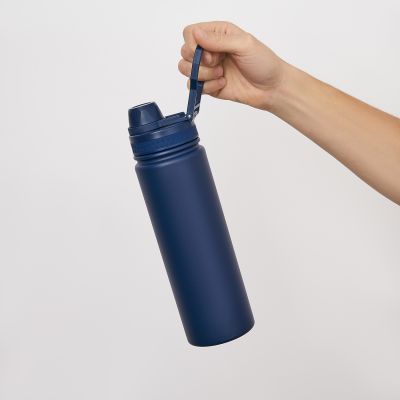 Термобутылка вакуумная герметичная Савона (Savona), синяя-14