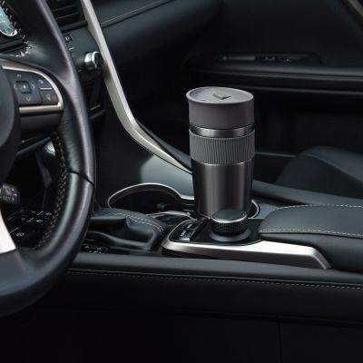 Термокружка вакуумная Polo, синяя-8