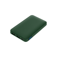 Внешний аккумулятор с подсветкой Ancor 5000 mAh, зеленый