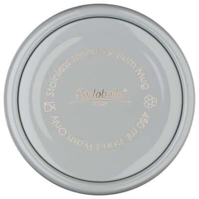Термокружка вакуумная герметичная Lavita, серая-3