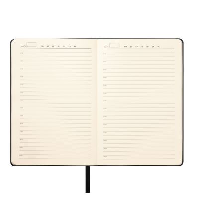 Ежедневник Stella недатированный с магнитом на обложке, черный-10