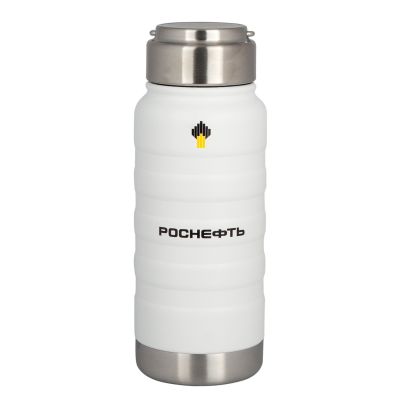 Термобутылка вакуумная герметичная Garda, белая-8