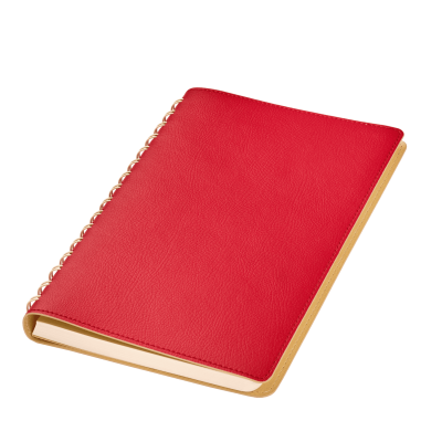 Ежедневник Виста (Vista) недатированный, красный/бежевый-2