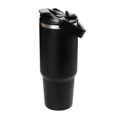 Термокружка вакуумная Montana, черный-9