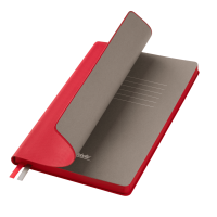 Ежедневник Portobello Trend, Rain, недатированный, красный