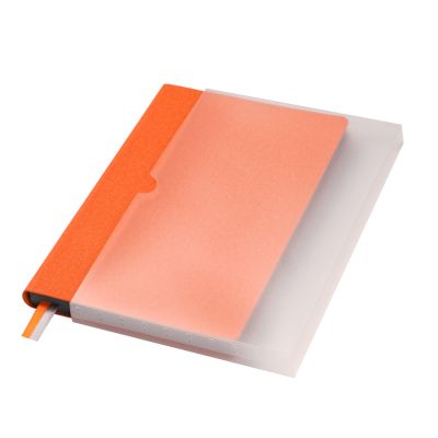 Ежедневник Tweed недатированный, оранжевый-11