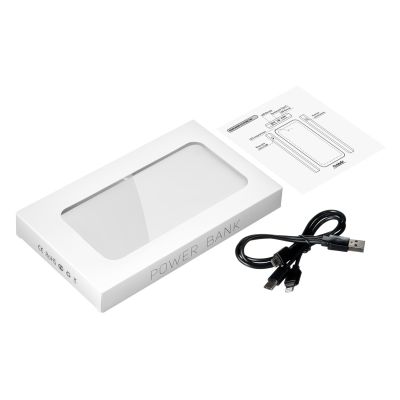 Внешний аккумулятор Элари Плюс (Elari Plus) 10000 mAh, белый-14