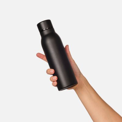 Термобутылка вакуумная герметичная Соренто (Sorento), черная-6