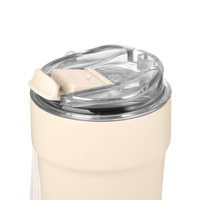 Термокружка вакуумная Монако (Monaco), бежевый-7