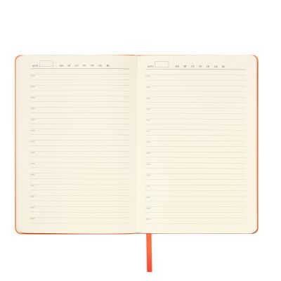 Ежедневник Спарк (Spark) недатированный, оранжевый (без упаковки, без стикера)-8
