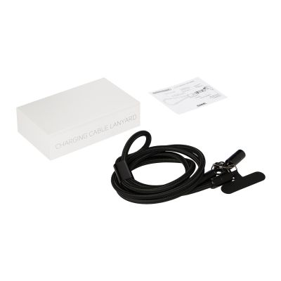 Кабель-ланьярд Voltrix, черный-12